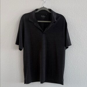 2 for $50 - Walter Hagen Black/Charcoal Polo Shirt